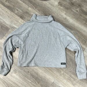 Calvin Klein Performance Gray Cowl Neck Sweater